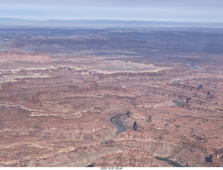aerial - Canyonlands on Colorado River side