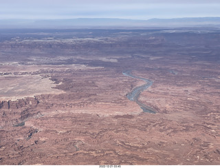 aerial - Canyonlands on Colorado River side