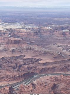 aerial - Canyonlands on Colorado River side