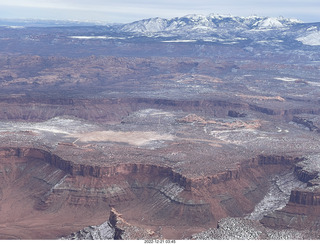 aerial - Canyonlands on Colorado River side