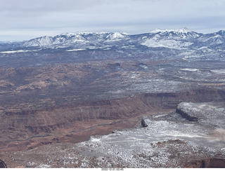 aerial - Canyonlands on Colorado River side