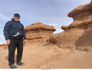 Utah Goblin Valley State Park - valley of goblins + Adam
