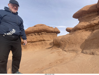 Utah Goblin Valley State Park - valley of goblins + Adam
