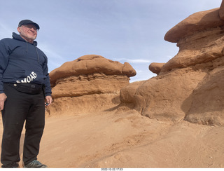 Utah Goblin Valley State Park - valley of goblins + Adam