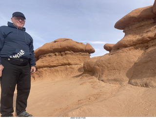 Utah Goblin Valley State Park - valley of goblins + Adam