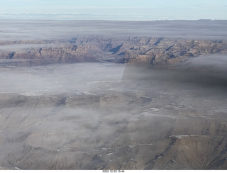 aerial - canyonlands - Green River, Desolation Canyon, Book Cliffs - thin clouds