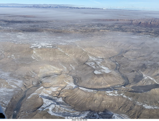 aerial - canyonlands - Green River, Desolation Canyon, Book Cliffs