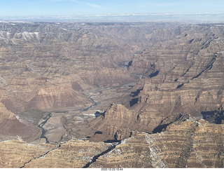 aerial - canyonlands - Green River, Desolation Canyon, Book Cliffs