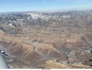 aerial - canyonlands - Green River, Desolation Canyon, Book Cliffs