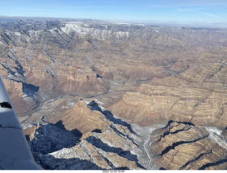 aerial - canyonlands - Green River, Desolation Canyon, Book Cliffs