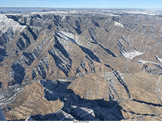 aerial - canyonlands - Green River, Desolation Canyon, Book Cliffs