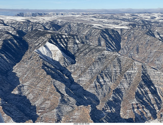 aerial - canyonlands - Green River, Desolation Canyon, Book Cliffs