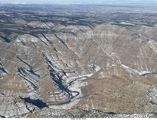 aerial - canyonlands - Green River, Desolation Canyon, Book Cliffs