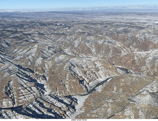 aerial - canyonlands - Green River, Desolation Canyon, Book Cliffs