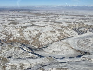 aerial - canyonlands - Sand Wash airstrip area
