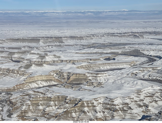 aerial - canyonlands - Sand Wash airstrip area