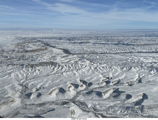 aerial - canyonlands - Sand Wash airstrip area
