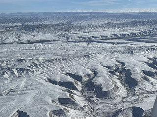aerial - canyonlands - Sand Wash airstrip area