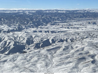 aerial - canyonlands - Green River, Sand Wash airstrip area