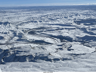 aerial - canyonlands - Sand Wash airstrip area
