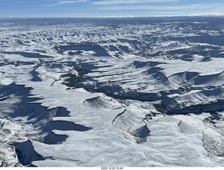 aerial - canyonlands - Green River, Sand Wash airstrip