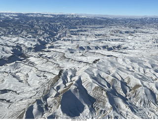aerial - canyonlands - Green River, Sand Wash airstrip area