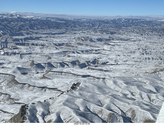 aerial - canyonlands - Green River, Sand Wash airstrip area