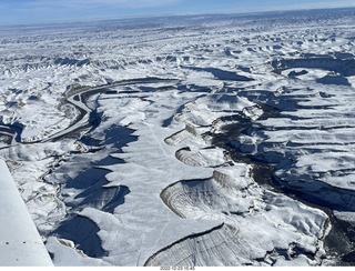 aerial - canyonlands - Green River, Sand Wash airstrip area