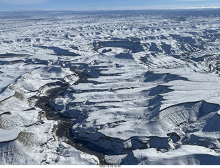 aerial - canyonlands - Green River, Sand Wash airstrip area