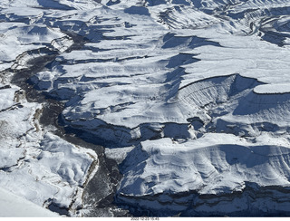 aerial - canyonlands - Green River, Sand Wash airstrip area