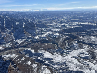 aerial - canyonlands - Green River, Desolation Canyon, Book Cliffs