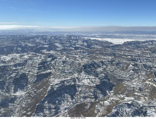 aerial - canyonlands - Green River, Desolation Canyon, Book Cliffs