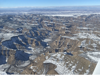 aerial - canyonlands - Green River, Desolation Canyon, Book Cliffs