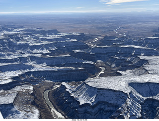 aerial - canyonlands - Green River, Desolation Canyon, Book Cliffs