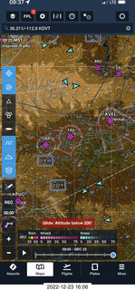 aerial - canyonlands - Green River, Sand Wash airstrip