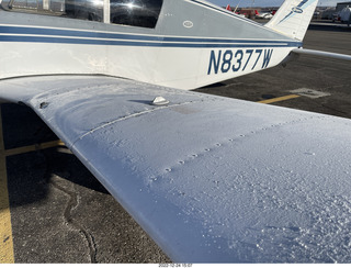 Adam in cockpit of N8377W