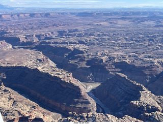 aerial - Canyonlands on Colorado River side