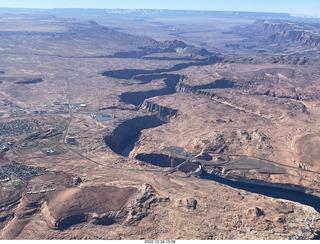 aerial - Colorado River near Page