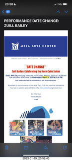 Mesa Arts - Zuill Bailey 'cello program