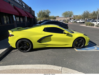Adam and new car (model)