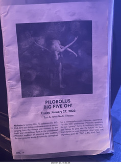 Mesa Arts Center - Pilobolus dance - Big Five Oh! program