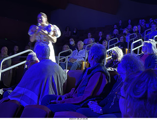 Scottsdale Arts - Jessia Vosk - in the audience