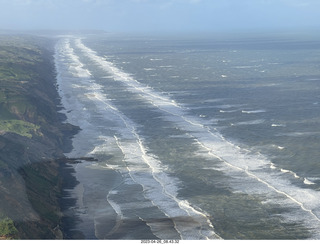 49 a1s. New Zealand - Ardmore Airport Flying School - aerial beach