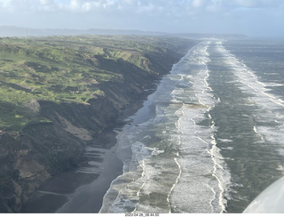 50 a1s. New Zealand - Ardmore Airport Flying School - aerial beach