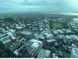 130 a1s. New Zealand - Auckland Sky Tower 51st floor view