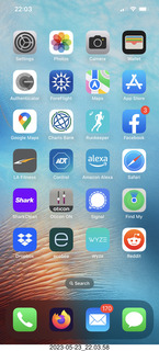 my Apple iPhone at 16%