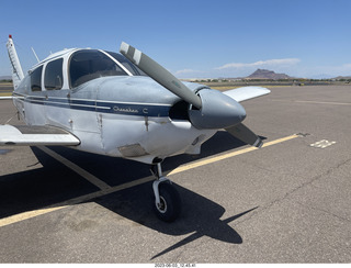N8377W in new parking space