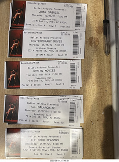 Chandler banjo tickets