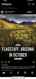 Facebook - Flagstaff in October