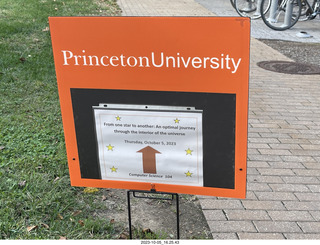 Princeton University - Fine Hall - Math Teatime - graduate student Anthony